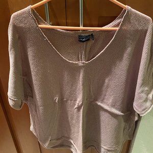 Urban Outfitters Muted Pastel Salmon Pink Top Tunic